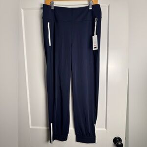 KINONA Womens Apres 18 Jogger Golf Pants navy zipper pockets